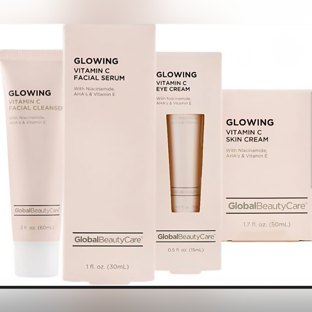 Glowing Vitamin C Skincare Set - Cream